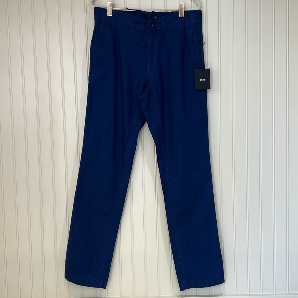 Onia Collin drawstring linen pant NWT